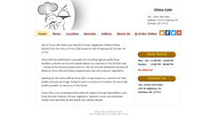 Desktop Screenshot of durhamchinacafe.com